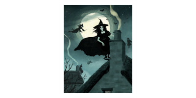 Guernsey - Witches seats 10 x 8 Giclee Print